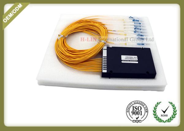 1270 - 1610nm Wavelength Fiber Optic Splitter 8 Channe CWDM DWDM Mux