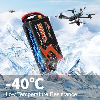 fpv lipo drone batteries  6S 22.2V 3500mAh  60C Lithium Polymer Pack for  FPV Racing Drone