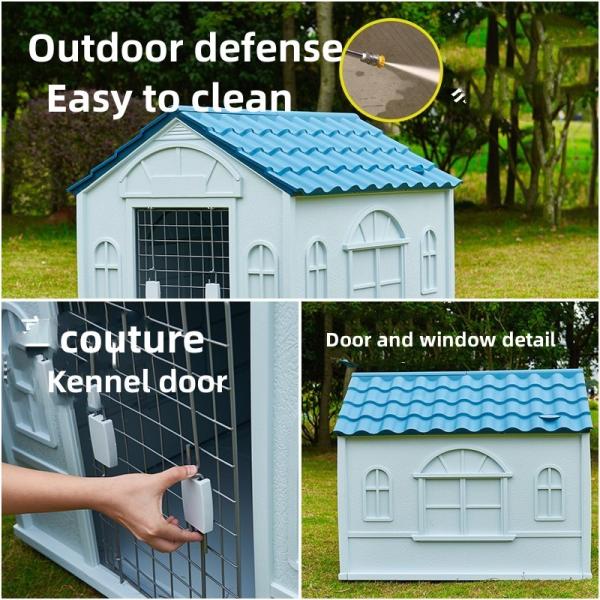 Сезон средства 4 дома собаки на открытом воздухе пластиковых волос игрушечного иглу кота золотых большой