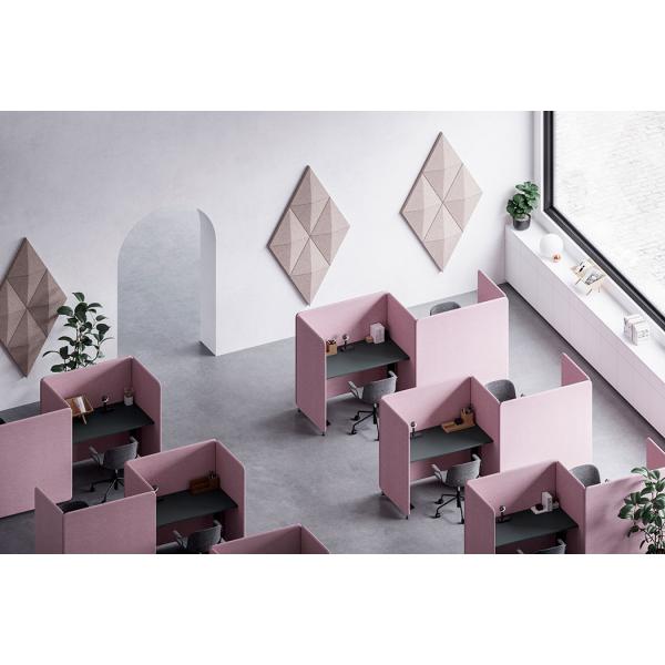 Внутренним звукопоглотительным панель панели стены чувствуемая полиэстером акустическая