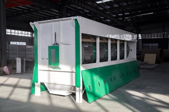 Machine 150T de séparateur de grain de couleur verte/classification de nettoyage