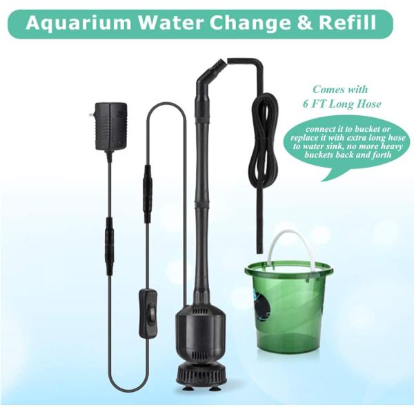 12V DC Aquarium Gravel Cleaner