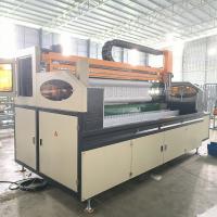 Ressort de poche de contrôle électronique collant le type manuel plate-forme se réunissante de machine