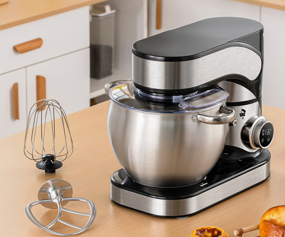 1500W 8.5L Multi-Function Stand Mixer with Stainless Steel Bowl