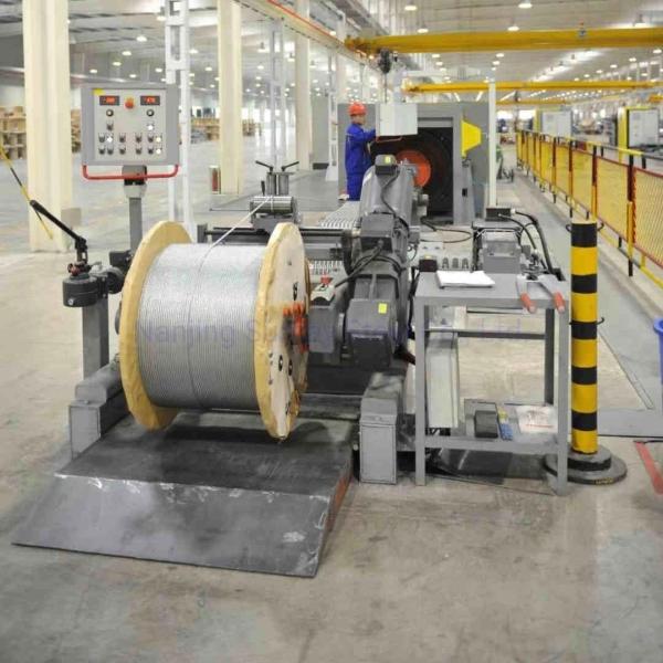 16mm 20mm galvanized 8xK26WS-KIWRC 8xK26WS-IWRC Steel Wire Rope for Railway DIN-En 12385-4 Strength 1570-1960 MPa