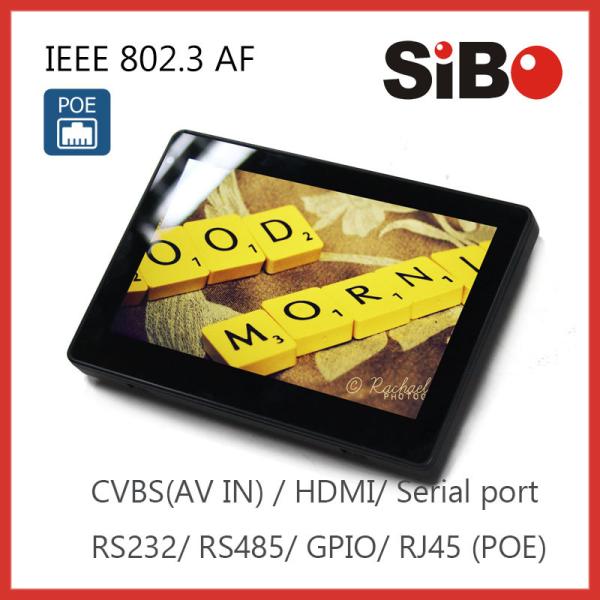 Newest Wall Mount Android 4.4 Tablet With RS232, RS485, POE For Smart Home Automation