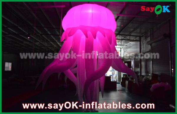 Iluminação inflável gigante do polvo/Devilfish da iluminação do animal de mar para a decoração ou o partido