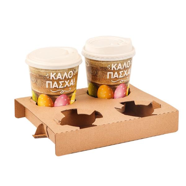 Custom printing Logo disposable single wall paper coffee cup with plastic lids for drink