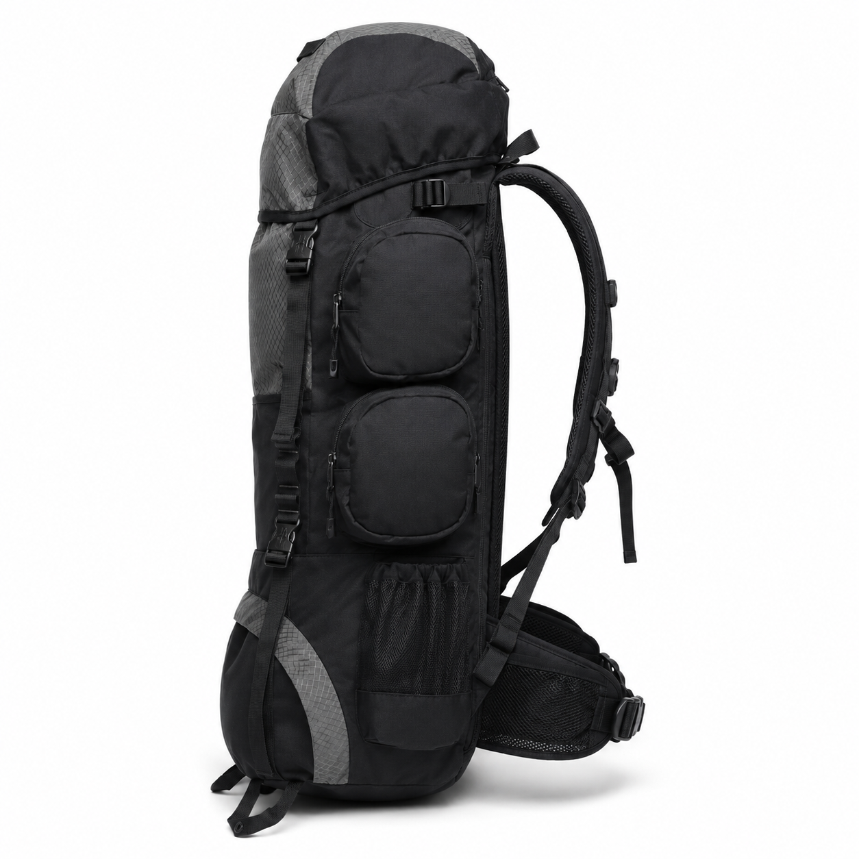 50L Hiking Backpack with Rain Cover, Large Trekking Pack for Men & Women, Camping, Travel & Outdoor Sports