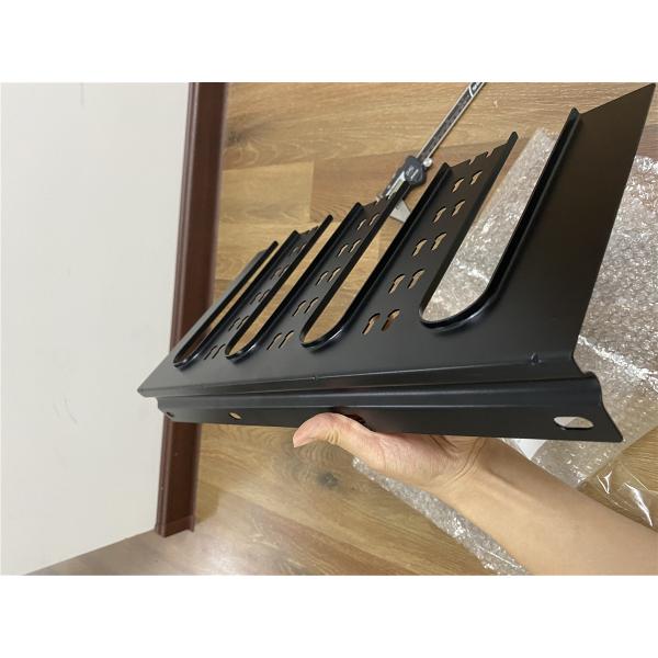 Estante de herramientas de perforación eléctrica Tipo de plástico de 4 capas Organizador de herramientas eléctricas Montaje de pared