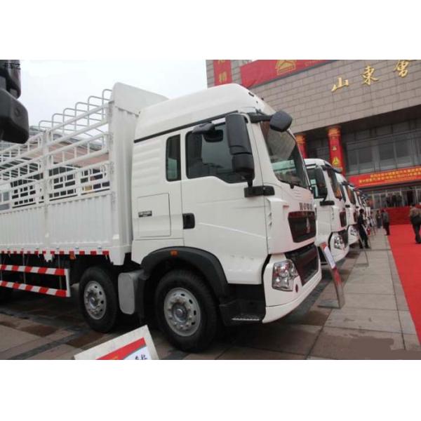 12 Wheels LHD Euro2 336HP Cargo Stake Body Truck / Livestock Container Truck