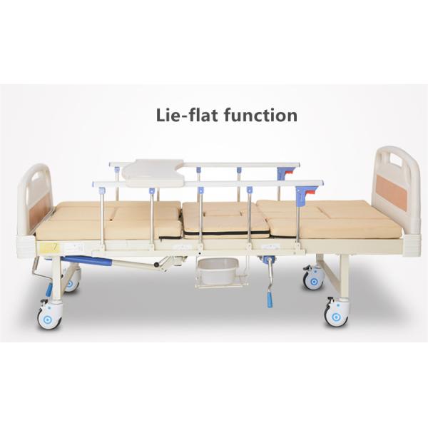 Nursing Adjustable Manual Hospital Bed Back Raising Hospital Style Beds
