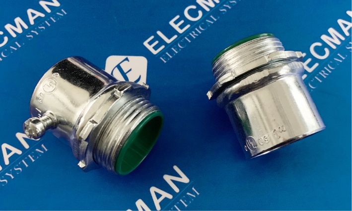 Стальным тип 1 соединителя EMT изолированный setscrew»
