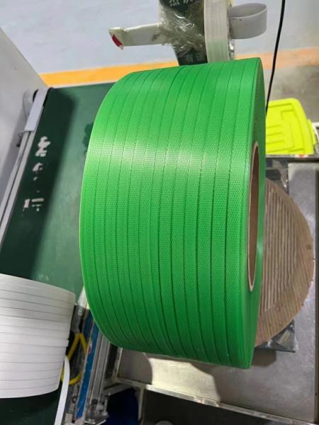 80KW 電力消費 自動化のためのPPストラップ製造機械 120KG/H