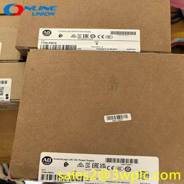 1756-PB75 Allen Bradley Power Supply,ControlLogix,DC,18 32V DC Input,5V at 13 A Output