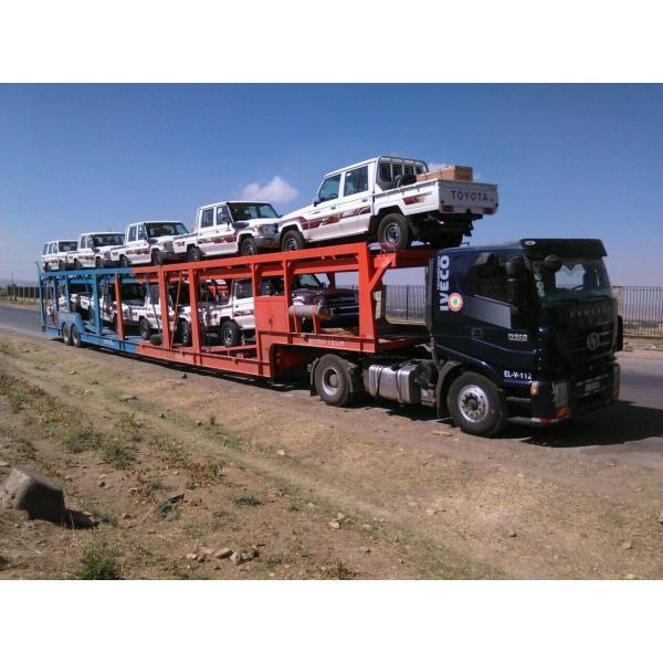 Factory price Double Deck Auto Hauler Car Carrier Semi Trailer For 6-20 Cars Suvs Transportation