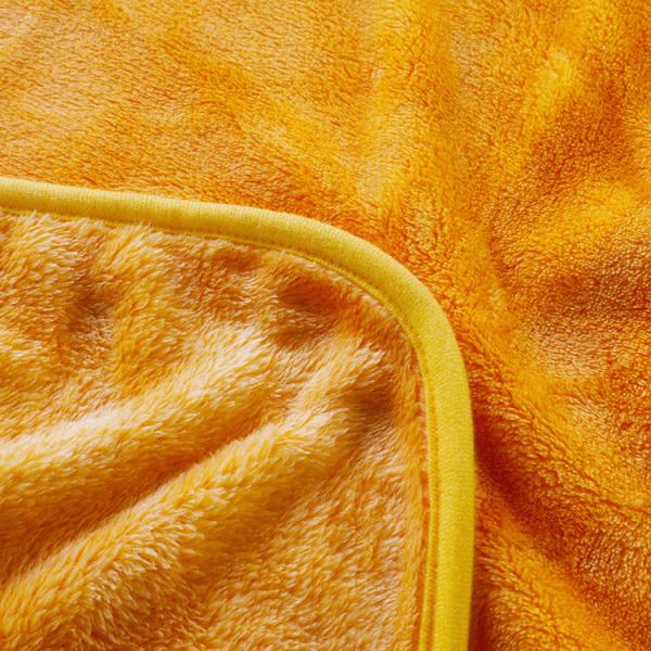 Breathable Cartoon Fleece Blanket Fox Children Embroidered Fleece Throws