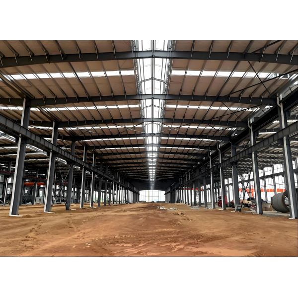 Q355 Workshop Steel Structure 60 Meters  Seismic Steel Framed Structures