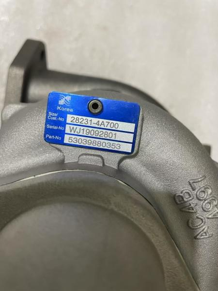 BV43 1.5T Diesel Hyundai Turbocharger Replacement 28231-4A700 53039880353