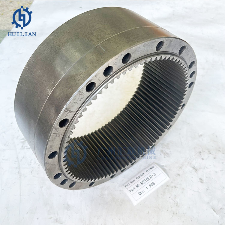R210LC-3 Swing Gear Box Spare Part Gear Ring Usd for Construction Machinery Excavator Swing Dervice Swing Accessories Gear Ring