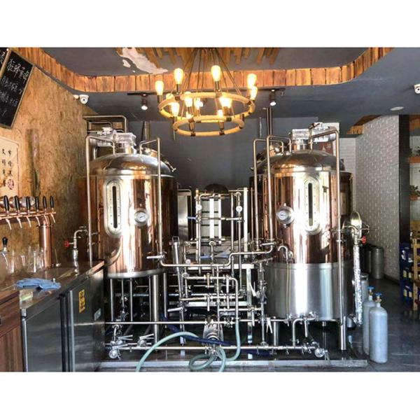 300lt Stainless Steel Fermenter Micro Beer Equipment with Heat Exchanger