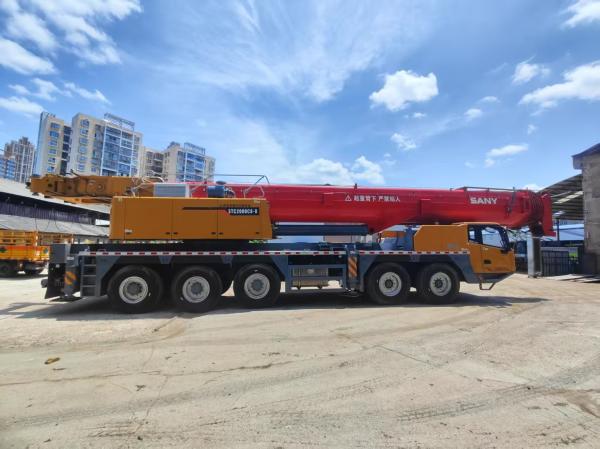 2024 Sany Second-Hand Crane STC1600C8-8 Main Arm 88 Meters Jib 30 Meters Counterweight 57 Tons Excellent Working Condition