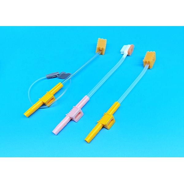 Medical Supplies Disposable Suction Tube OEM Design With Thumb Control Value