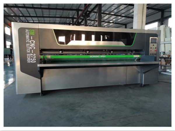 Computerized Thin Blade Slitter Scorer Machinery With Paperboard Cutting