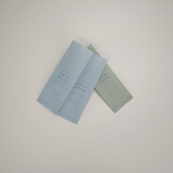 Подгонянные сумки бомбы ванны сумок 170g соли для принятия ванны Matt 6oz упаковывая упаковывая с подгонянным логотипом