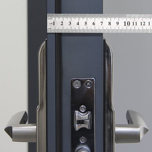 Standard Size Modern Steel Security Door for House Exterior Main Entries