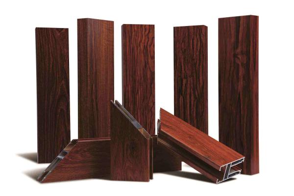 Corrosion Resistance Interior Aluminum Door Frames / Construction Aluminum Profile