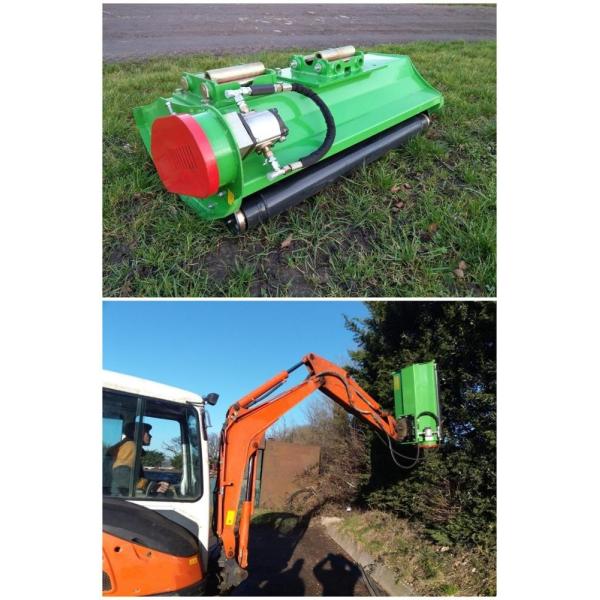 Hydraulic Lawn Mower Excavator EM Model 125CC 1500W Power 4IN Cutting Height