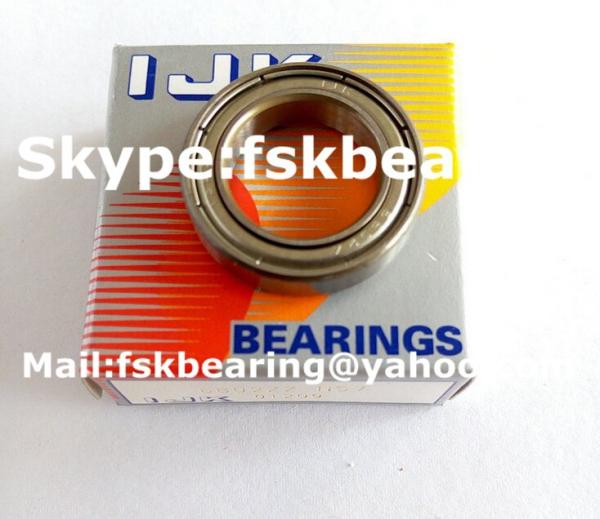Stainless Steel Thin Section 6802ZZ IJK Ball Bearing Radial Load Metal Shield