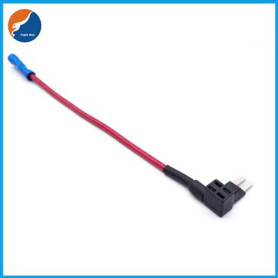 Adicionar um circuito Micro 2 Micro2 Inline ACA ACZ Auto Car Fuse Tap Holder com Blue Isolation Terminal