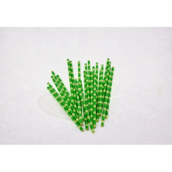 6mm Diameter Kraft Paper Sucker Straws for Lollipop Drinking Natural and Biodegradable