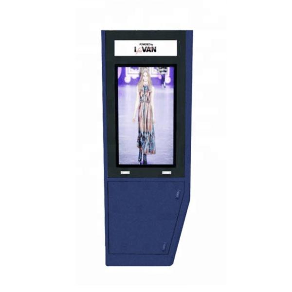 OEM/ODM large outdoor advertising LCD TV booth digital signage booth
