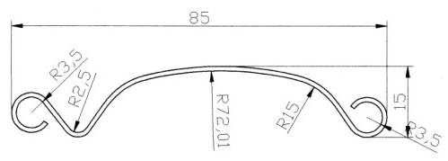 rolo do quadro de porta 5.5KW que forma o corte do elétrodo do fio da máquina pela corrente
