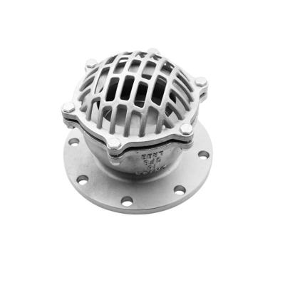 CF8 / CF8m de aço inoxidável com flange de válvula de pé