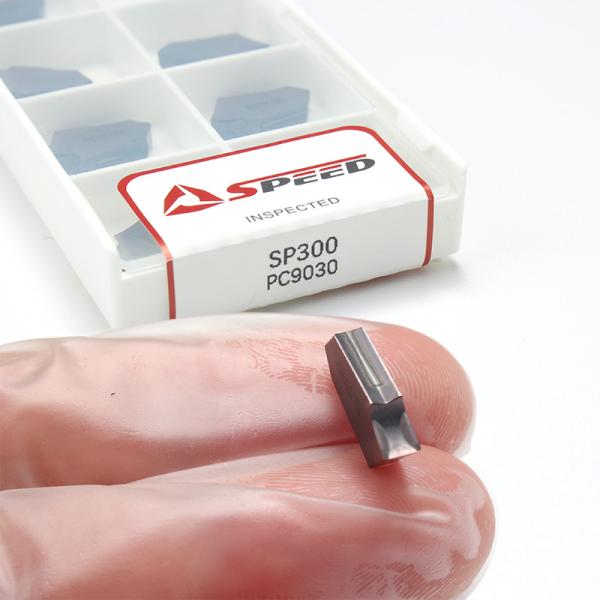 Insertos de sulcos de carburo de tungstênio SP200 SP300 SP400 SP500 para sulcos de precisão