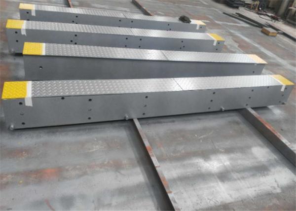 Safe Steel Deck Weighbridge 12mm Thick Steel Surface Avoid Truck Scale Bending