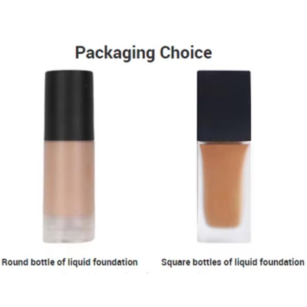 OEM / ODM Makeup Foundation Matte Natural Waterproof Matt Liquid Makeup Private Label Foundation for Women