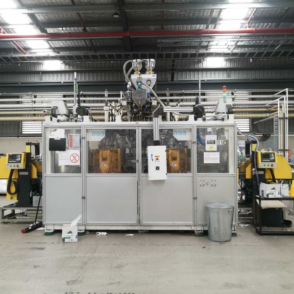 Automatic High-Speed Extrusion Blow Molding Machine with 30L Oil Tank Capacity for Multi-Material HDPE PE PP PC 5 Gallon Containers