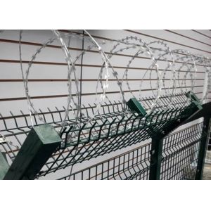 Ограждение урагана Бритва Concertina Колючая проволока однокольцовая CBT-60