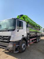 Camion de pompe concrète de boom de Zoomlion 47m 110m3/H résistant avec la section de 5 booms