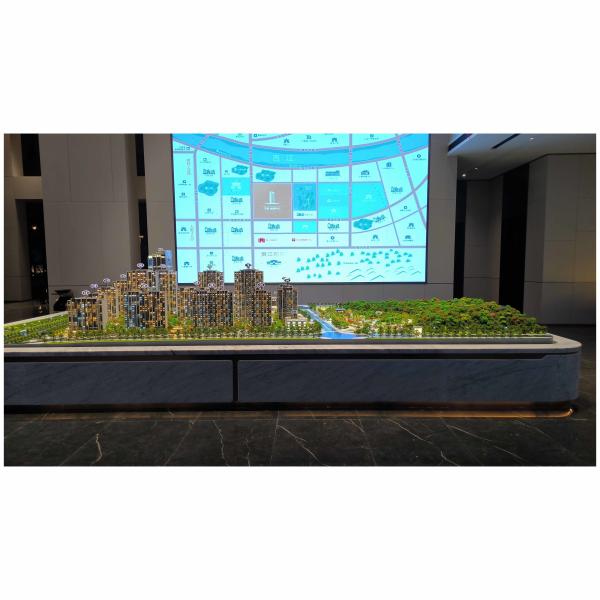 Modern 1:100 Architectural Model Real Estate Scale Model Building
