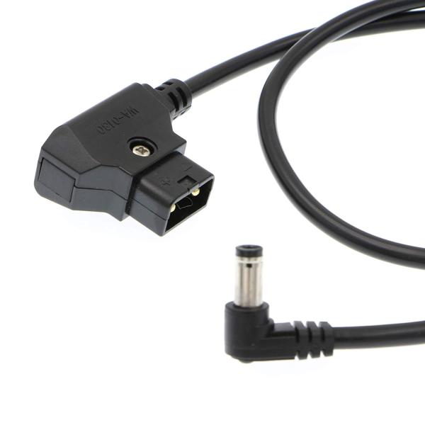 Anton Bauer Power Tap D-Tap to 2.1 DC Right Angle 12v Cable for KiPRO LCD Monitors