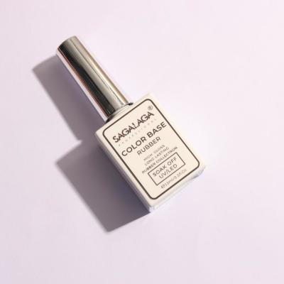 UV Gel Strong Adhesive Color Rubber Base Coat 85G Soak off Gel Polish Base Coat Nail Manicure 15ml Bottle for Professional