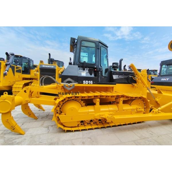 SD16 160hp Crawler Bulldozer With Shangchai Engine 3-Shank Ripper