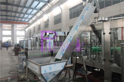 12000BPH Bottle Filling Machine Ring Type Liquid Cylinder PLC Control