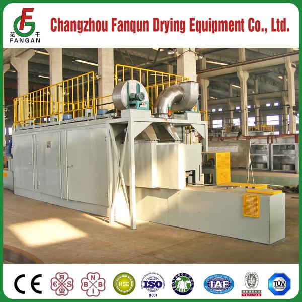 10m Length 13.6KW Fruit And Vegetable Drying Machine 8 Zones